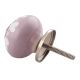 Light Purple Ceramic Floral Drawer Knobs